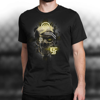 BTC Skull T-Shirt / Trash21 Crypto Collection
