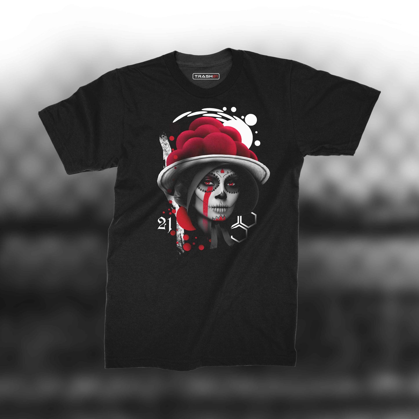 "Schwarzwald Skull" T-Shirt / Trash21 Skulls Collection