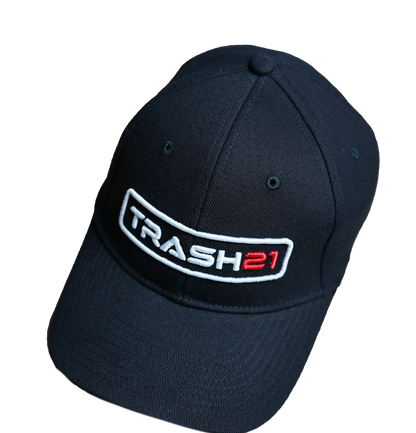 "Trash21 Cap" Black